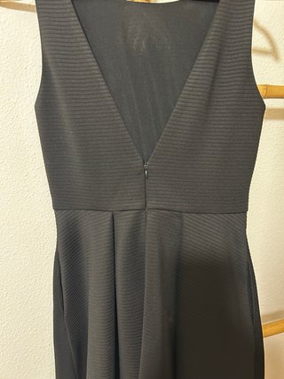 Vestido Negro Zara Talla M