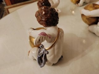 Figuras de ángeles de porcelana Algora