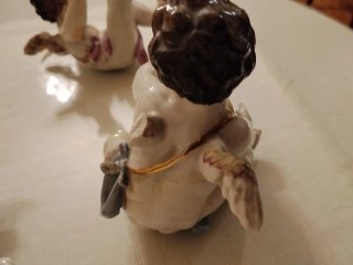 Figuras de ángeles de porcelana Algora