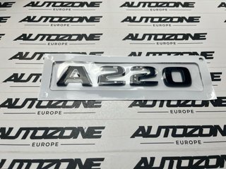Emblema A220 negro para maletero de Mercedes Benz