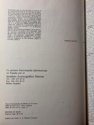 Nueva enciclopedia del mundo