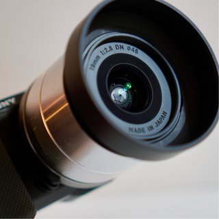 Sigma 19mm f2.8 DN Art Sony E prata c/ caixa