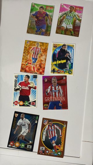 Cartas Adrenalyn XL Ediciones Limitadas Messi/CR7