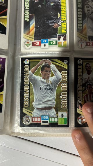 Cartas Adrenalyn XL Ediciones Limitadas Messi/CR7