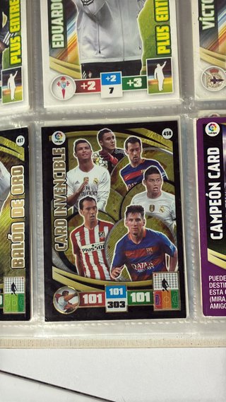 Cartas Adrenalyn XL Ediciones Limitadas Messi/CR7