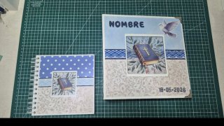 Álbum de fotos comunión.