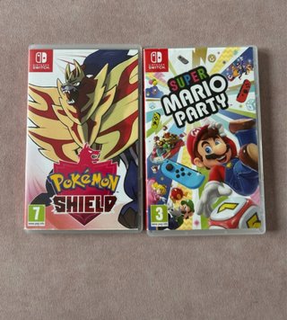 Pack 2 Juegos Nintendo Switch: Pokémon y Mario Par