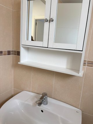 Armario baño 2 puertas espejo
