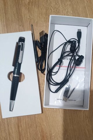 Grabadora de voz digital tipo bolígrafo