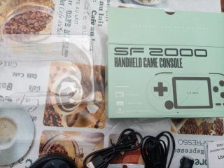 Consola Retro SF2000 Data Frog + Accesorios