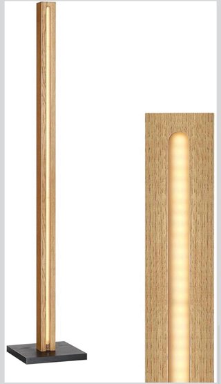 Lámpara LED de Madera intensidad Regulable