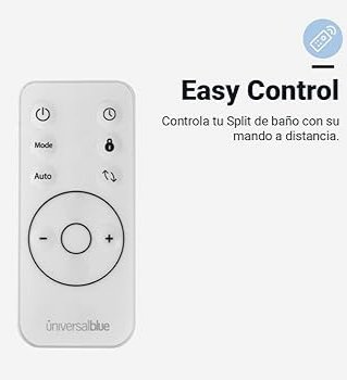 MANDO ORIGINAL UNIVERSAL BLUE BAÑO WIFI 2000W
