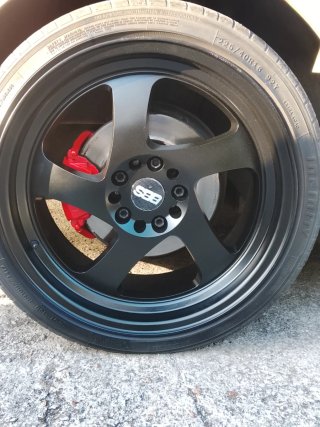 Llantas 5x112 5x114  BBS Negro