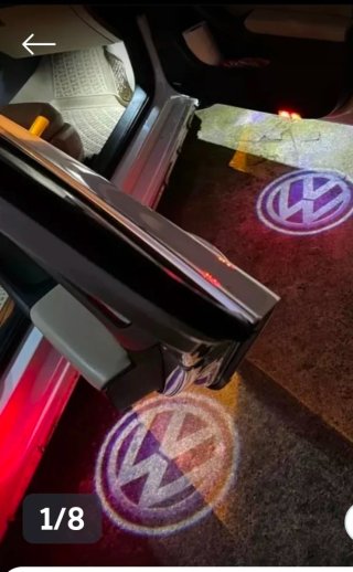 4 Luces Proyector Logo Puerta Coche