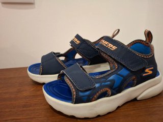 Sandálias Skechers Criança Azul