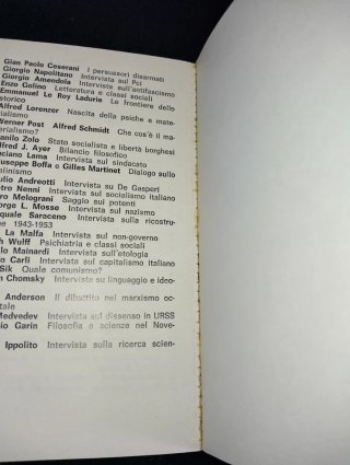 Ippolito Intervista sulla ricerca scientifica