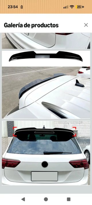Alerón Volkswagen Tiguan