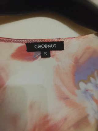Top Coconut Talla S Estampado Floral