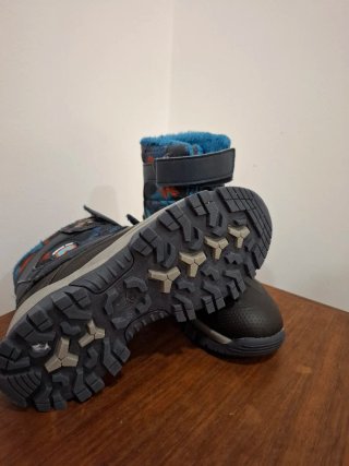 Botas de neve infantis quentinhas