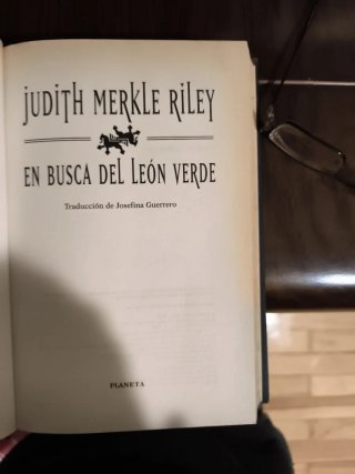 En busca del León Verde, Judith Merkle Riley.