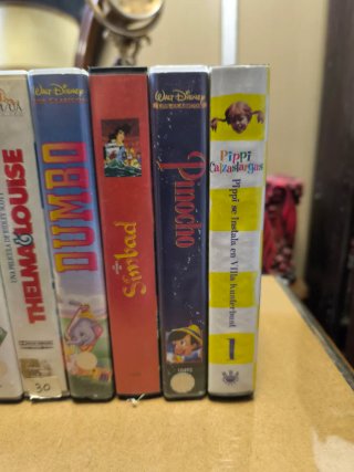 Lote 15 Películas VHS Clásicos Disney
