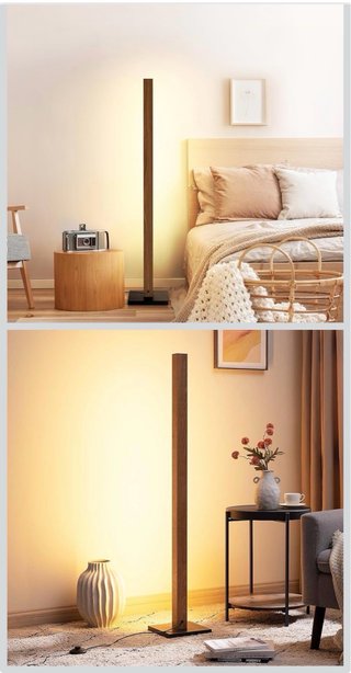 Lámpara LED de Madera intensidad Regulable