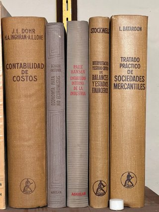 Libros antiguos de contabilidad