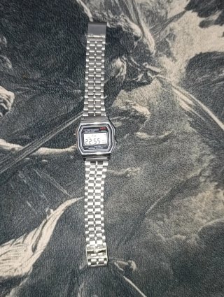 Reloj Plata Digital WR