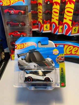 Hot Wheels Pagani Zonda Cinque Exotics