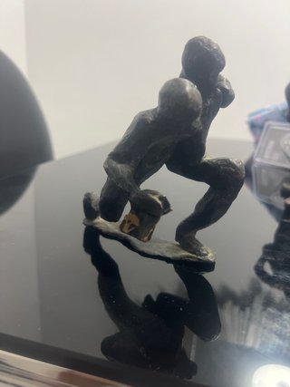 3 Piezas Bronce Firmadas la primera lleva un rallo