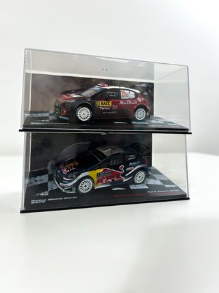 Maquetas de Rally Citroën y Ford Escala 1/43