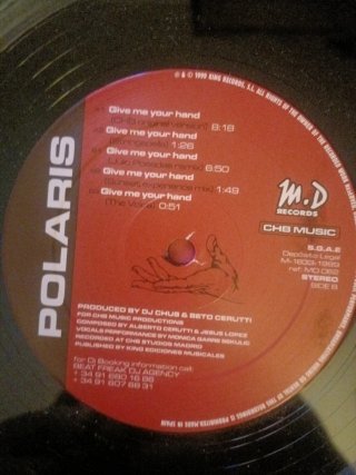 Maxi-single, Polaris - Give me your hand