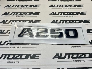 Emblema A250 negro para maletero de Mercedes Benz