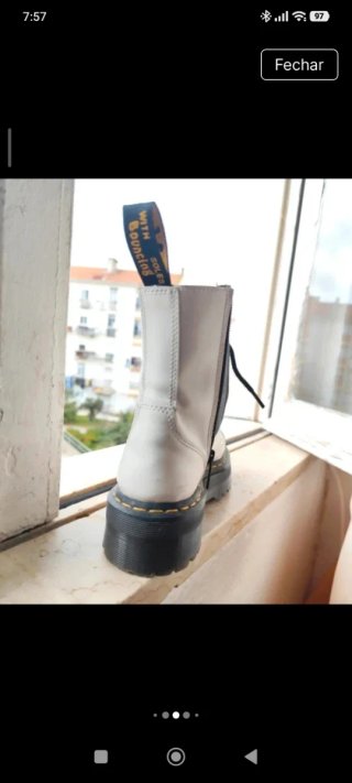 Doc Martens Jadon Originais Brancas