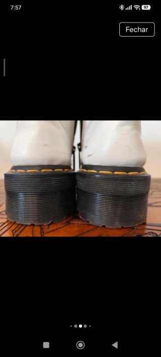 Doc Martens Jadon Originais Brancas