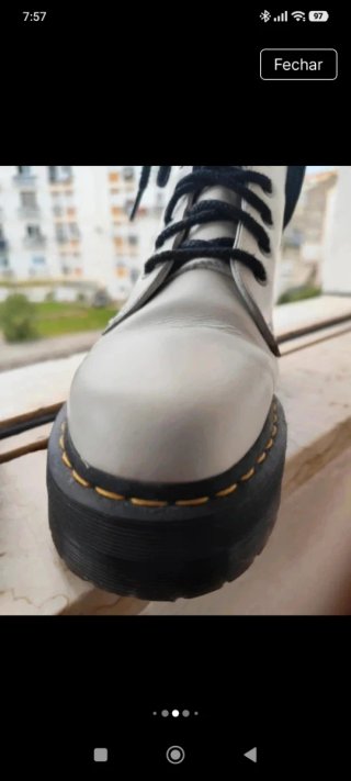 Doc Martens Jadon Originais Brancas
