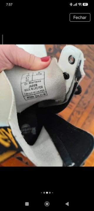 Doc Martens Jadon Originais Brancas