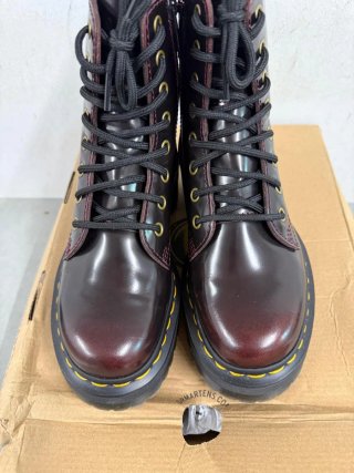 Dr. Martens Jadon Cherry Red 36 Anfibi Donna