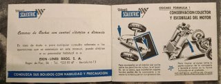 Manual Instrucciones Scalextric Triang