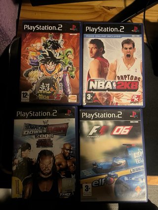 14 juegos ps2