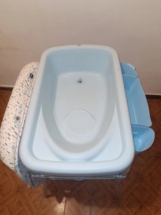 Bañera cambiador para bebé