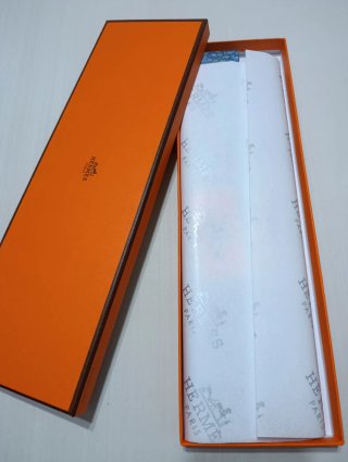Cravatta Hermès Blu con Parasole