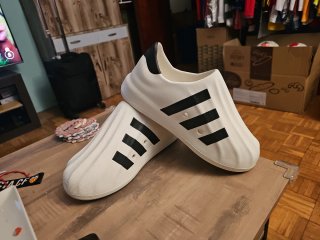 Chanclas Adidas Blancas Goma Verano Playa adifom