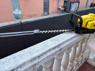 Cortasetos gasolina casi nuevo