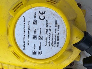 Cortasetos gasolina casi nuevo