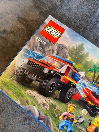 LEGO City 60412 Camión de Bomberos y Barco