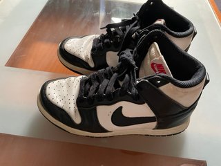 Nike Dunk High Black White