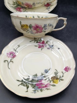 Set tazas de té Limoges Strasbourg