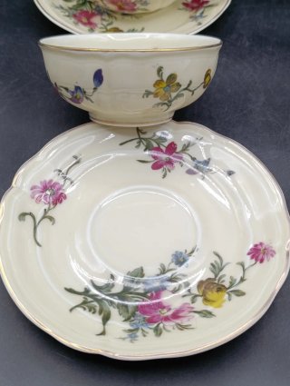 Set tazas de té Limoges Strasbourg