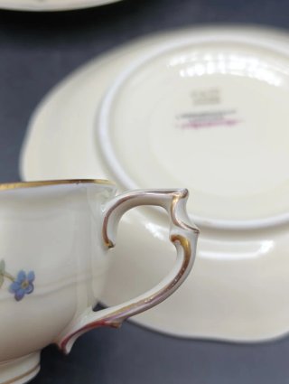 Set tazas de té Limoges Strasbourg